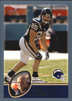 #171 Tim Dwight - San Diego Chargers - 2003 Topps Football