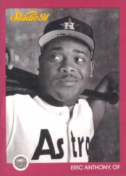#171 Eric Anthony - Houston Astros - 1991 Studio Baseball