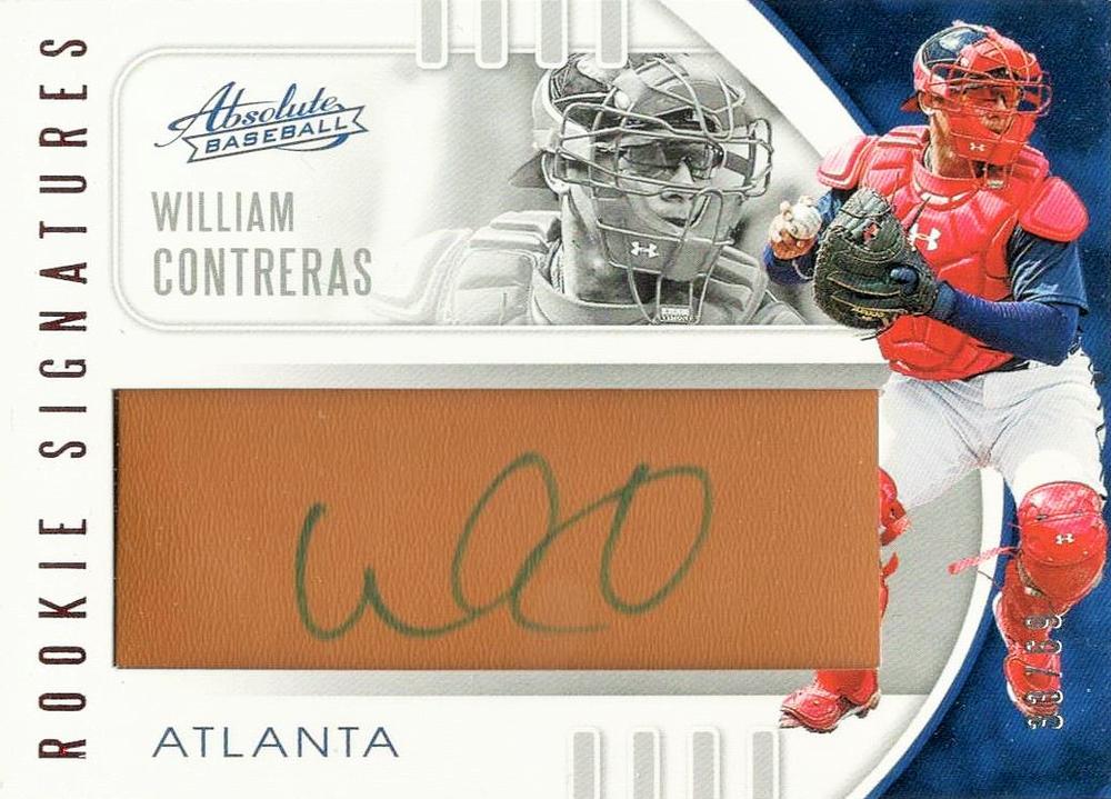 #171 William Contreras - Atlanta Braves - 2021 Panini Absolute Baseball