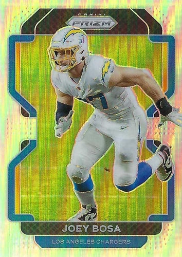 #171 Joey Bosa - Los Angeles Chargers - 2021 Panini Prizm - Silver Football