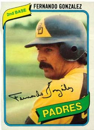 #171 Fernando Gonzalez - San Diego Padres - 1980 Topps Baseball