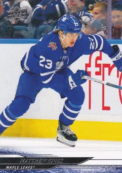 #171 Matthew Knies - Toronto Maple Leafs - 2024-25 Upper Deck Hockey
