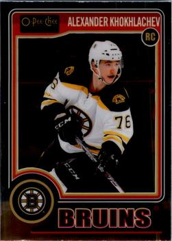 #171a Alexander Khokhlachev - Boston Bruins - 2014-15 O-Pee-Chee Platinum Hockey