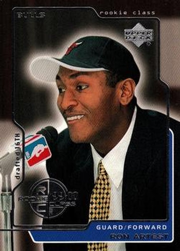 #171 Ron Artest - Chicago Bulls - 1999-00 Upper Deck Basketball