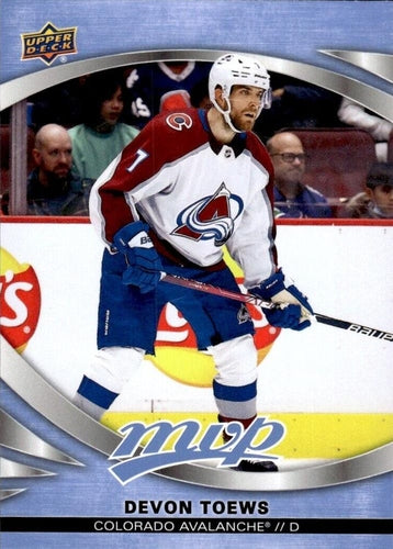 #171 Devon Toews - Colorado Avalanche - 2023-24 Upper Deck MVP - Ice Battles Hockey