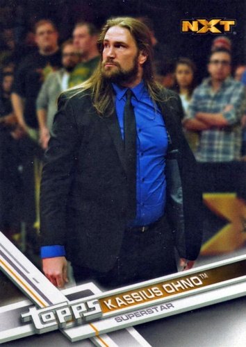 #171 Kassius Ohno - 2017 Topps WWE Then Now Forever Wrestling