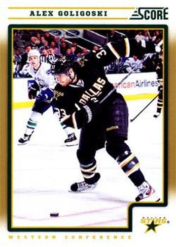 #171 Alex Goligoski - Dallas Stars - 2012-13 Score - Gold Rush Hockey