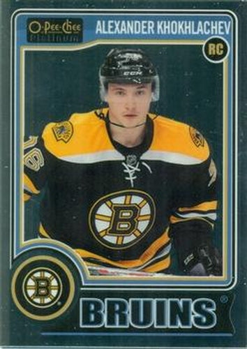 #171b Alexander Khokhlachev - Boston Bruins - 2014-15 O-Pee-Chee Platinum Hockey