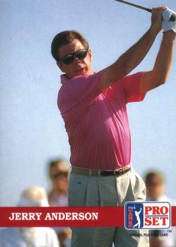#172 Jerry Anderson - 1992 Pro Set PGA Tour Golf
