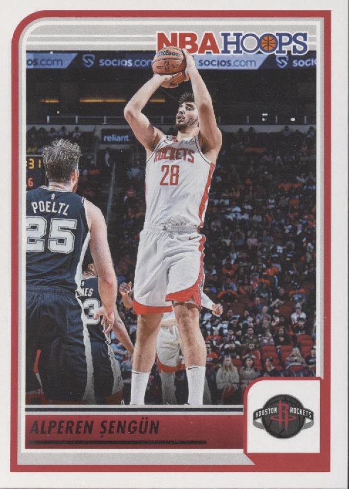 #172 Alperen Sengun - Houston Rockets - 2023-24 Hoops Basketball