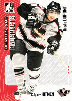 #172 Brodie Dupont - Calgary Hitmen - 2005-06 In The Game Heroes and Prospects Hockey