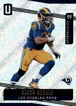 #172 Aaron Donald - Los Angeles Rams - 2019 Panini Unparalleled Football