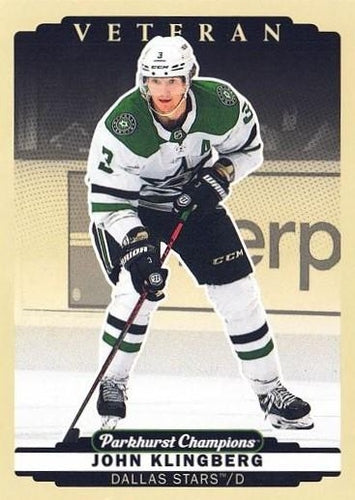 #172 John Klingberg - Dallas Stars - 2022-23 Parkhurst Champions Hockey