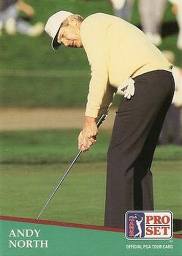 #172 Andy North - 1991 Pro Set PGA Tour Golf