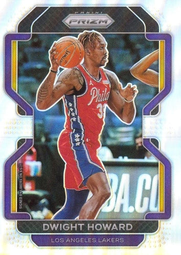 #172 Dwight Howard - Los Angeles Lakers - 2021-22 Panini Prizm - Silver Basketball