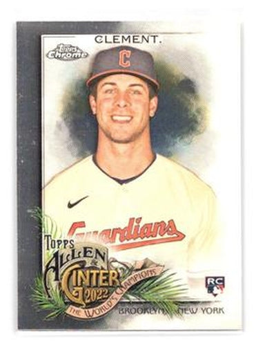 #172 Ernie Clement - Cleveland Guardians - 2022 Topps Allen & Ginter Chrome Baseball