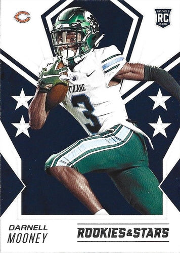 #172 Darnell Mooney - Chicago Bears - 2020 Panini Rookies & Stars Football