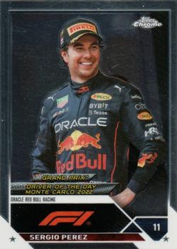 #172 Sergio Perez - Oracle Red Bull Racing - 2023 Topps Chrome Formula 1 Racing