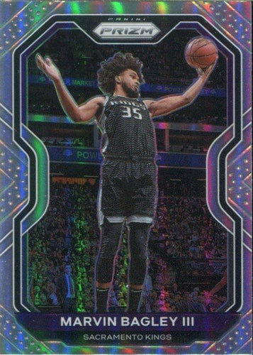 #172 Marvin Bagley III - Sacramento Kings - 2020-21 Panini Prizm - Silver Prizms Basketball
