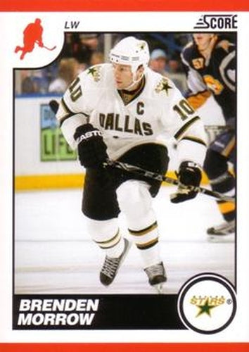 #172 Brenden Morrow - Dallas Stars - 2010-11 Score Hockey