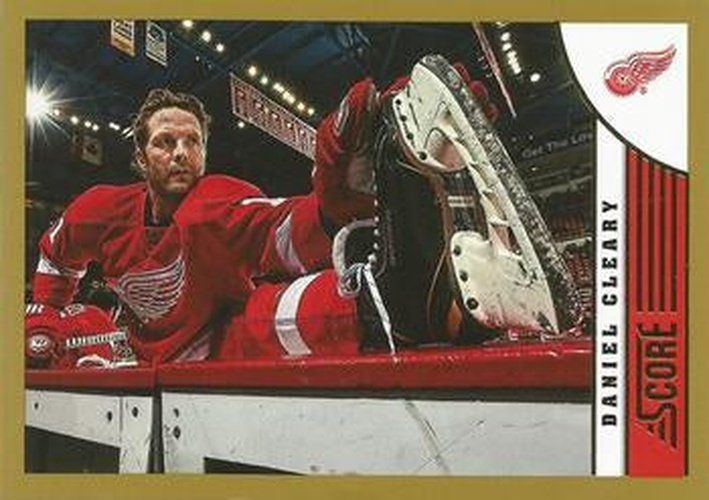 #172 Daniel Cleary - Detroit Red Wings - 2013-14 Score - Gold Hockey