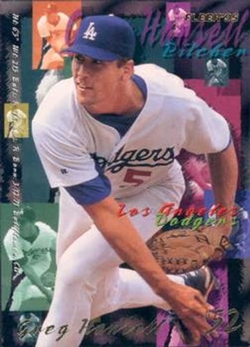 #U-172 Greg Hansell - Los Angeles Dodgers - 1995 Fleer Update Baseball