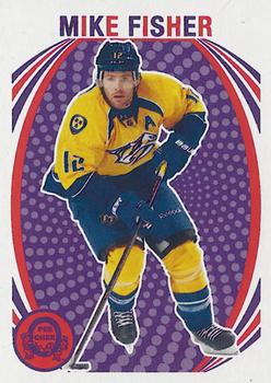 #172 Mike Fisher - Nashville Predators - 2013-14 O-Pee-Chee - Retro Hockey