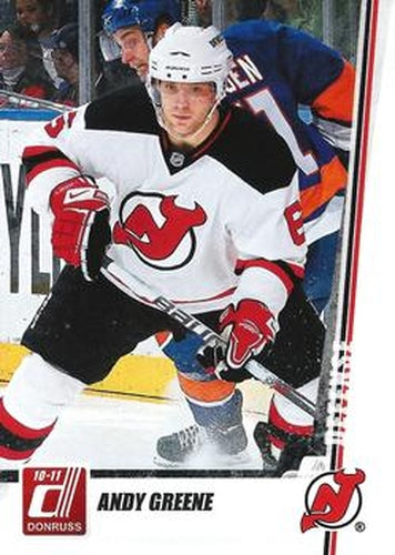 #172 Andy Greene - New Jersey Devils - 2010-11 Donruss Hockey