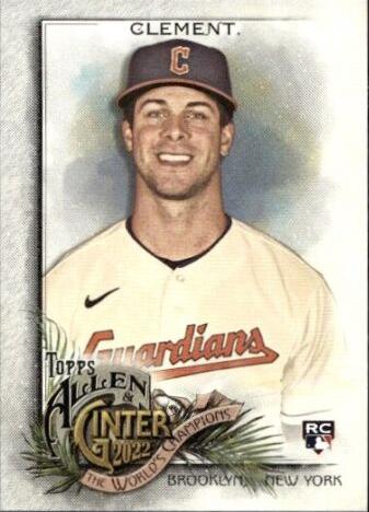 #172 Ernie Clement - Cleveland Guardians - 2022 Topps Allen & Ginter Baseball