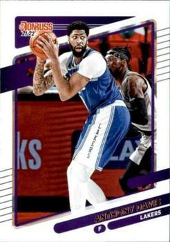 #172 Anthony Davis - Los Angeles Lakers - 2021-22 Donruss Basketball
