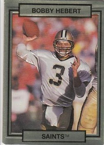 #172 Bobby Hebert - New Orleans Saints - 1990 Action Packed Football
