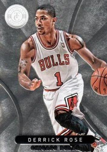 #172 Derrick Rose - Chicago Bulls - 2012-13 Panini Totally Certified Basketball