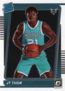 #172 JT Thor - Charlotte Hornets - 2021-22 Donruss Optic Basketball
