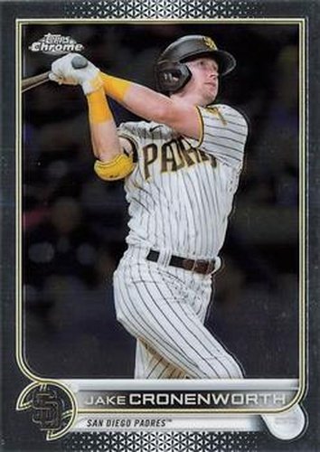 #172 Jake Cronenworth - San Diego Padres - 2022 Topps Chrome Baseball
