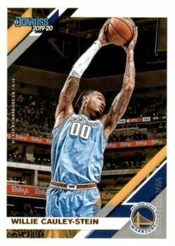 #172 Willie Cauley-Stein - Golden State Warriors - 2019-20 Donruss Basketball