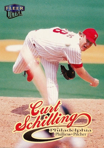 #172 Curt Schilling - Philadelphia Phillies - 1999 Ultra Baseball