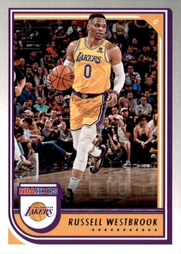 #172 Russell Westbrook - Los Angeles Lakers - 2022-23 Hoops Basketball
