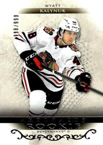 #172 Wyatt Kalynuk - Chicago Blackhawks - 2021-22 Upper Deck Artifacts Hockey