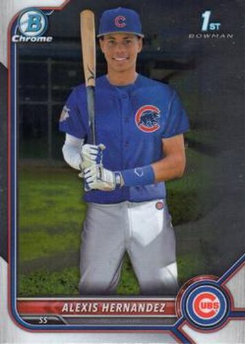 #BCP-172 Alexis Hernandez FBC - Chicago Cubs - 2022 Bowman - Chrome Prospects Baseball