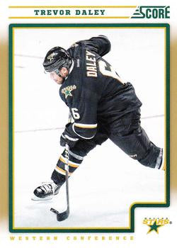 #172 Trevor Daley - Dallas Stars - 2012-13 Score - Gold Rush Hockey