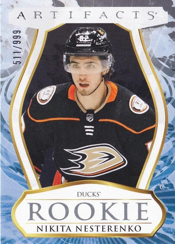 #172 Nikita Nesterenko - Anaheim Ducks - 2023-24 Upper Deck Artifacts Hockey