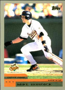 #172 Mike Bordick - Baltimore Orioles - 2000 Topps Baseball