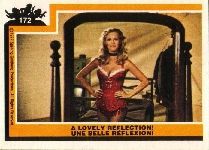 #172 A Lovely Reflection! - 1977 O-Pee-Chee Charlie's Angels