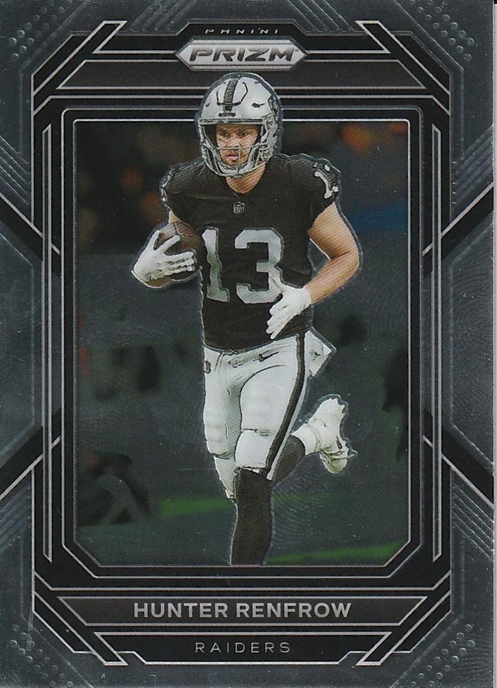 #172 Hunter Renfrow - Las Vegas Raiders - 2022 Panini Prizm Football