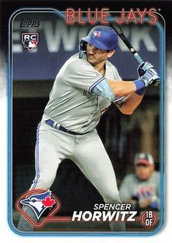 #172 Spencer Horwitz - Toronto Blue Jays - 2024 Topps Baseball