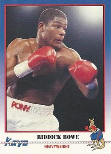 #172b Riddick Bowe - 1991 Kayo Boxing
