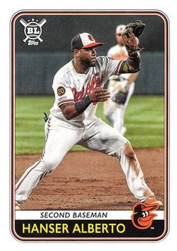 #173 Hanser Alberto - Baltimore Orioles - 2020 Topps Big League Baseball