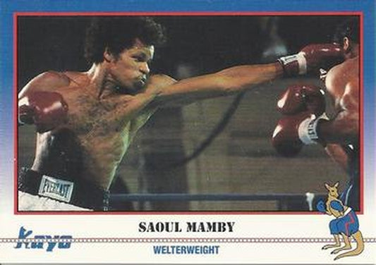 #173 Saoul Mamby - 1991 Kayo Boxing