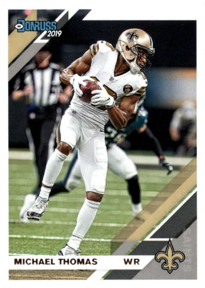 #173 Michael Thomas - New Orleans Saints - 2019 Donruss Football