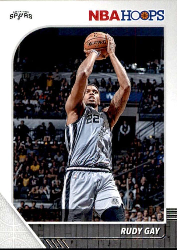 #173 Rudy Gay - San Antonio Spurs - 2019-20 Hoops Basketball